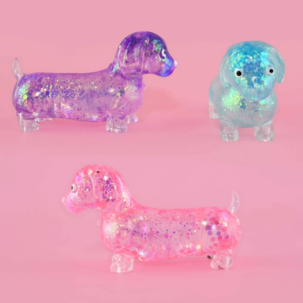 SQUEEZE SUGAR DOG, 12cm