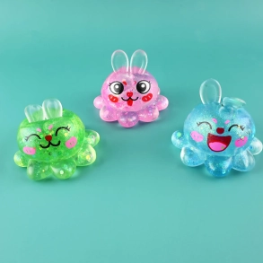 SQUEEZE SUGAR OCTOPUS RABBIT, 7,5cm