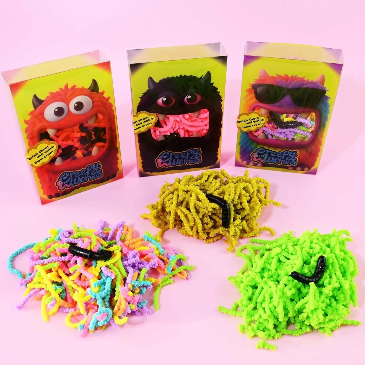 MAGIC WORMS in MONSTER 30g - Legetøj - Martensens Boghandel