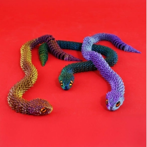 3D printet slange, 30cm