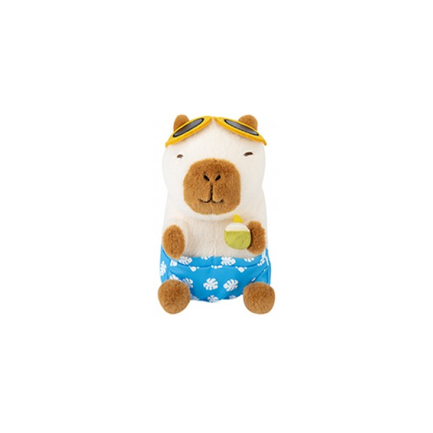 Capybara bamse, Beach, Shorts, 20 cm