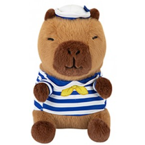 Capybara bamse, Beach, S�mand, 20 cm