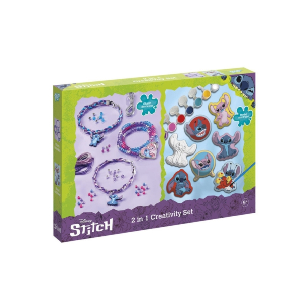 DISNEY STITCH 2 i 1 st, armbnd og gips