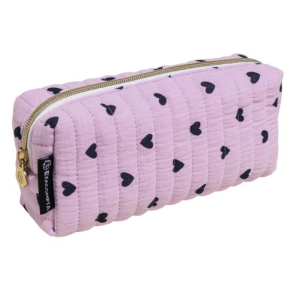 Excacompta Penalhus med hjerter, stof, lyser�d