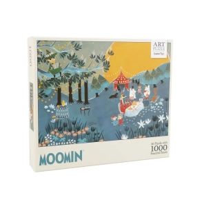 Mumi Kunstpuslespil � 1000 brikker � Bl�