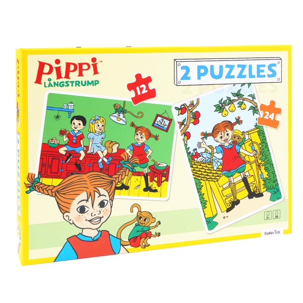 Pippi Langstrmpe - 2 Puslespil