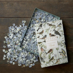 Puslespil - Garden birds - 1000 brikker 