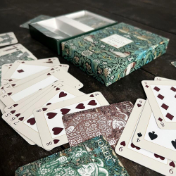 Spillekort, William MOrris, 2-pak
