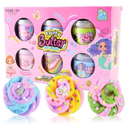 SLIME BUTTER s�t med 6 stk. rosa