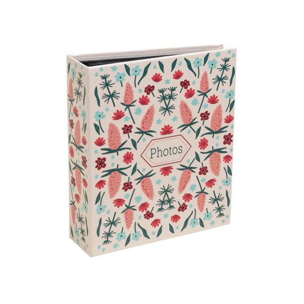 Exacompta Fotoalbum, R�de blomster