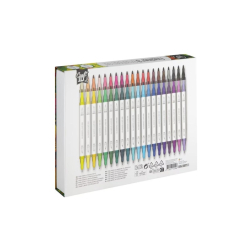 Fineliner &amp; penseltusser i gave�sk 40 stk.