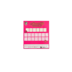 Malebog FOIL 24*22cm. Rd