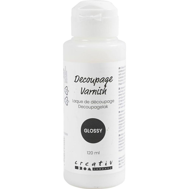Decoupagelak, 120 ml, glossy