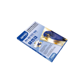 SPREE Lamineringslomme 100 A4 80 my 