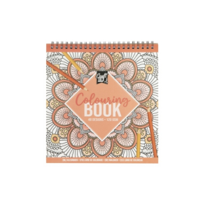 Malebog Mandala 21*20cm. 24s. 120g. ORANGE