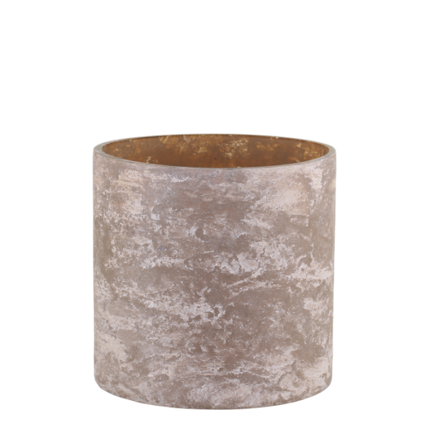 Hurricane, mocca, 15x15cm