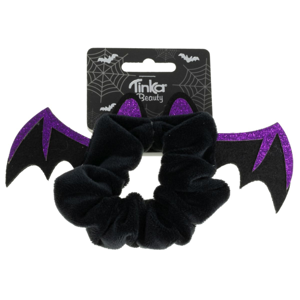 Hrelastik med flagermus og lille glimmer, halloween