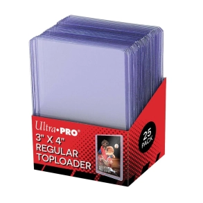 Ultra PRO Regular Toploader 25stk