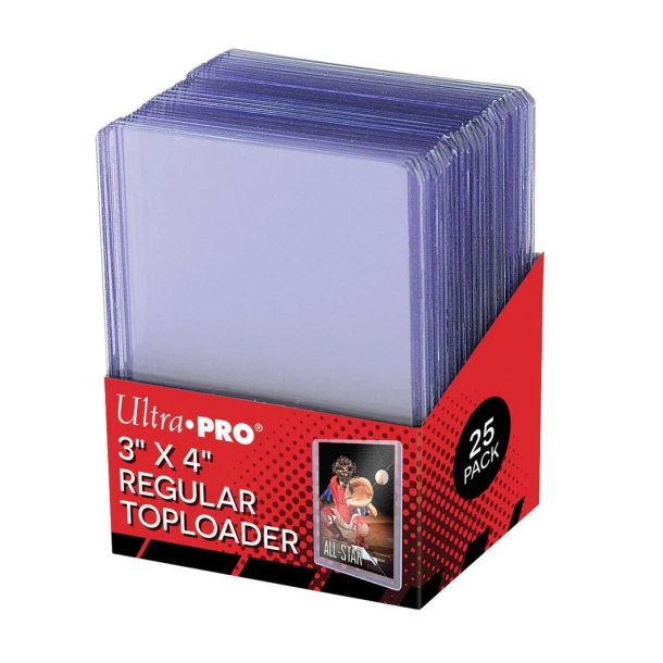 Ultra PRO Regular Toploader 25stk