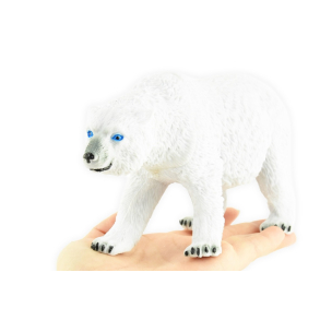 Isbjrn, plast, 19cm