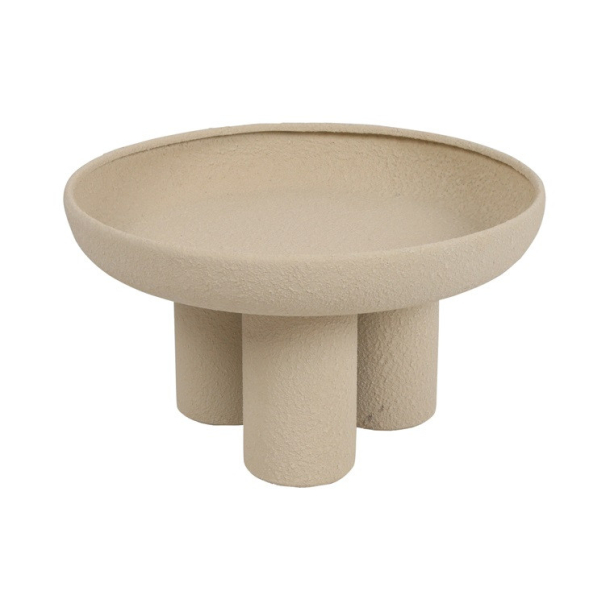 Fad opsats creme 20x20x12 cm