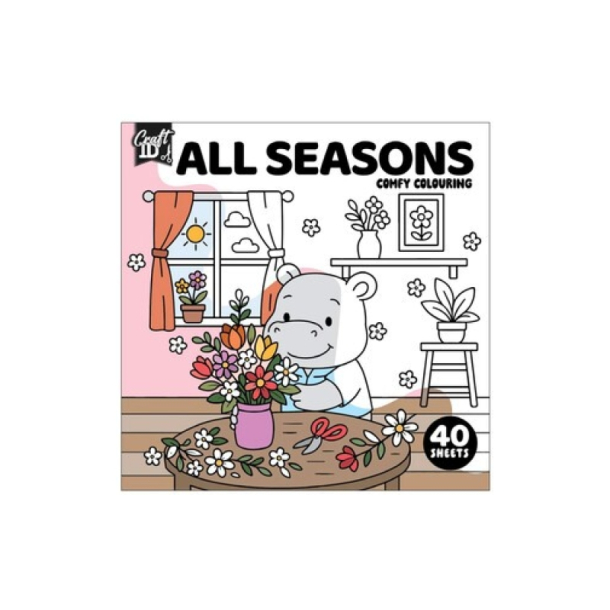 COSY Malebog, 40 sider, ALL SEASON