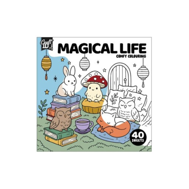 COSY Malebog, 40 sider, MAGICAL LIFE