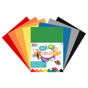 B�lgepap A4 - 8 ark, 180 gram
