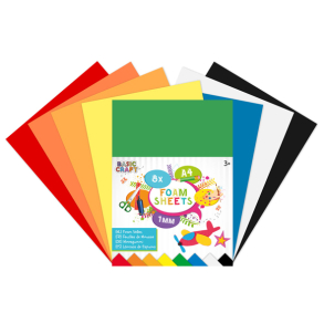 Mosgummi A4 - 8 ark, 1 mm