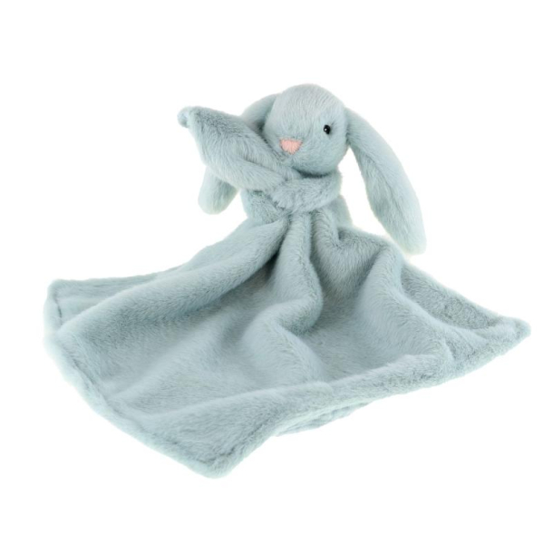 NUSSEKLUD KANIN LYS BL� 30CM TINKA PLYS