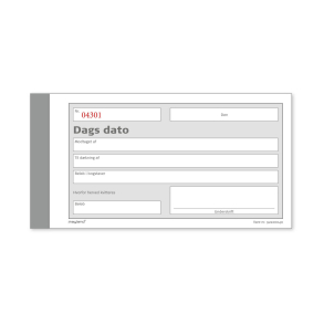 Dags Dato lille, 2 x 50 sider m. kopi