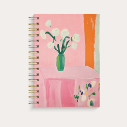 Notesbog A5 med stilleben, dottet