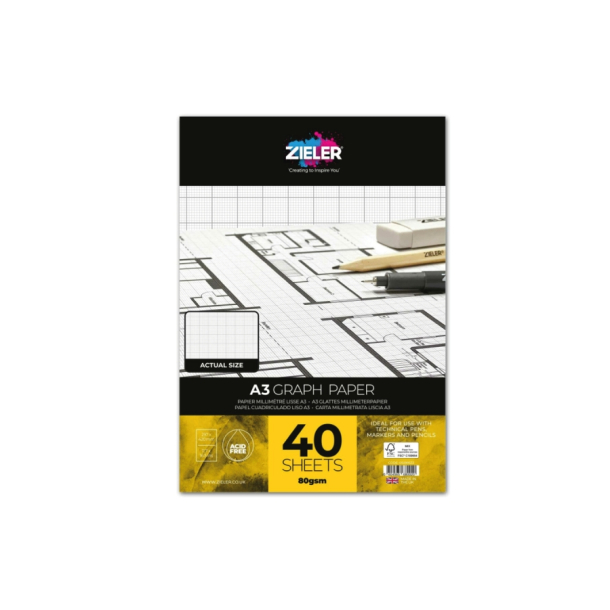 ZIELER Milimeterblok A3