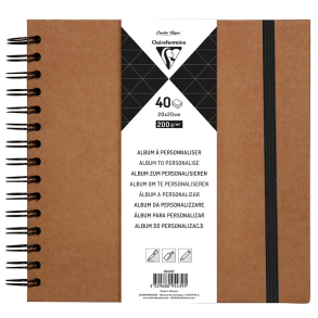 Clairefontaine,  Album To Personalise, 20x20cm 