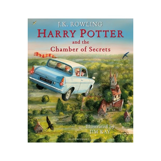Harry Potter and the Chamber of Secrets (HB) - Illustrated ed. - (2) Harry Potter