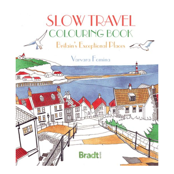 Malebog Slow Travel Colouring Book: Britain's Exceptional Places