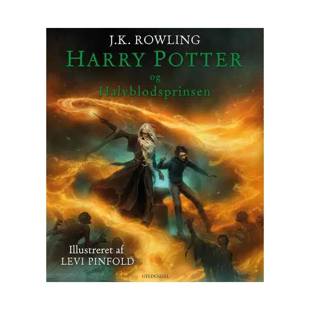 Harry Potter 6 - Harry Potter og Halvblodsprinsen - illustreret