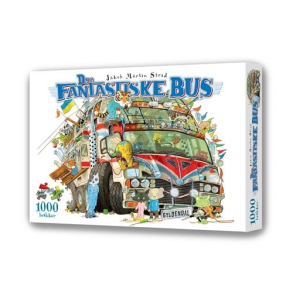 Puslespil 1000 brikker, Den fantastiske bus