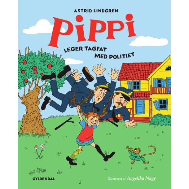 Pippi leger tagfat med politiet