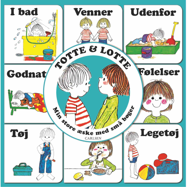 Totte &amp; Lotte: Min store ske med sm bger
