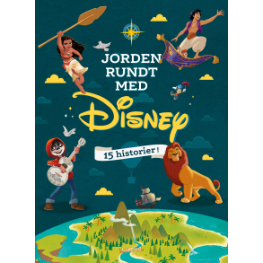 Jorden rundt med Disney - Rejs Jorden rundt p 15 historier	