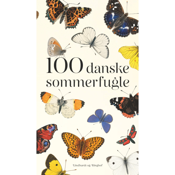 100 danske sommerfugle