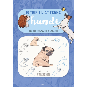 10 trin til at tegne hunde