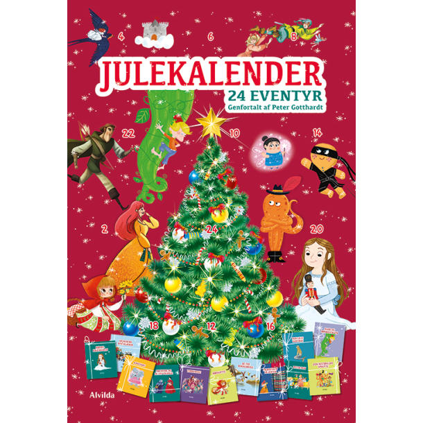 Peppa Pig - Gurli Gris' julekalender - med 24 billedbger