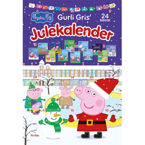 Peppa Pig - Gurli Gris' julekalender - med 24 billedbger