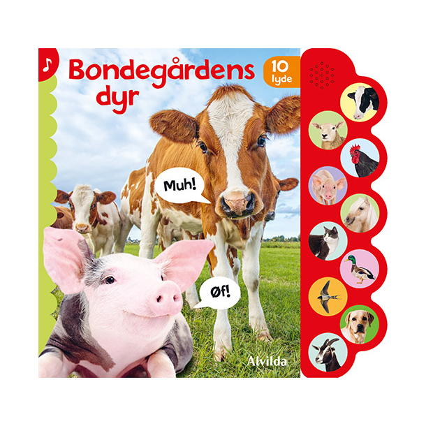 Bondeg�rdens dyr (med 10 lyde)