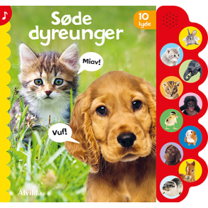 S�de dyreunger (med 10 lyde)