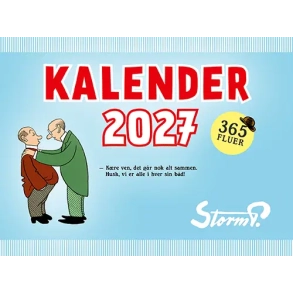 Storm P. - Kalender 2027 - 365 fluer