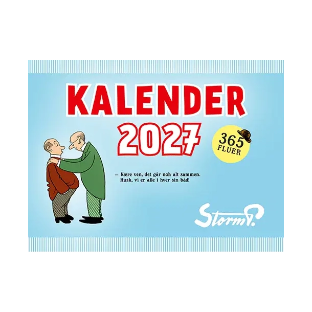 Storm P. - Kalender 2027 - 365 fluer