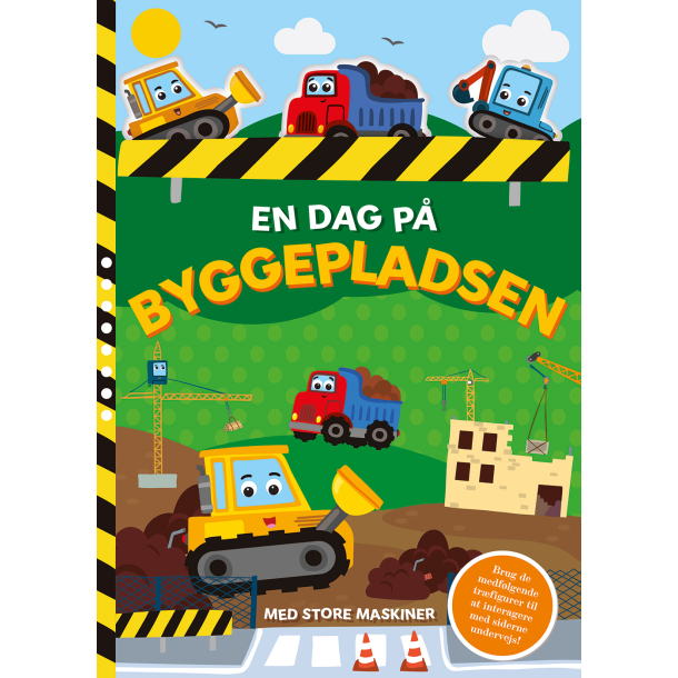 En dag p� byggepladsen - Med store maskiner